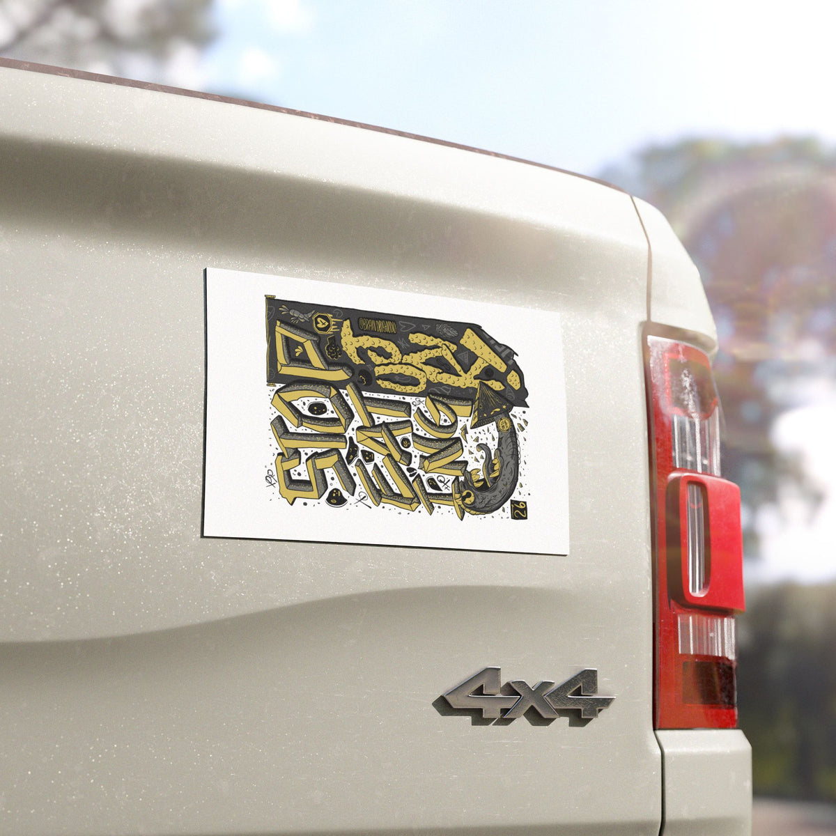 "Stop Eating Junk" - Car/Fridge Magnet