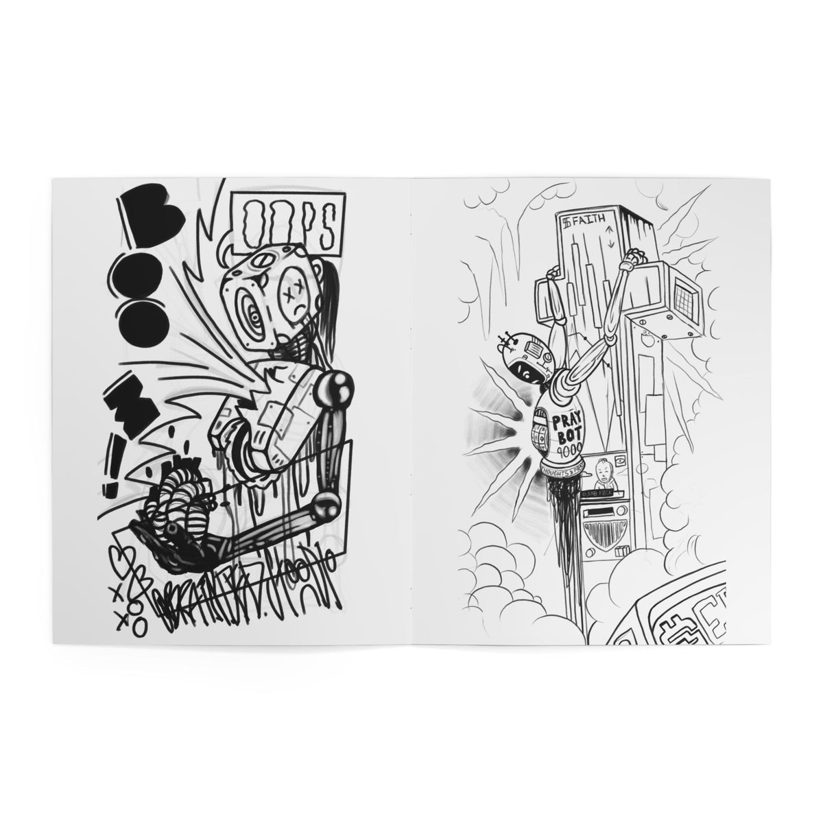 "The Lines are Suggestions" - Coloring Book Vol. 3 (24 Page)