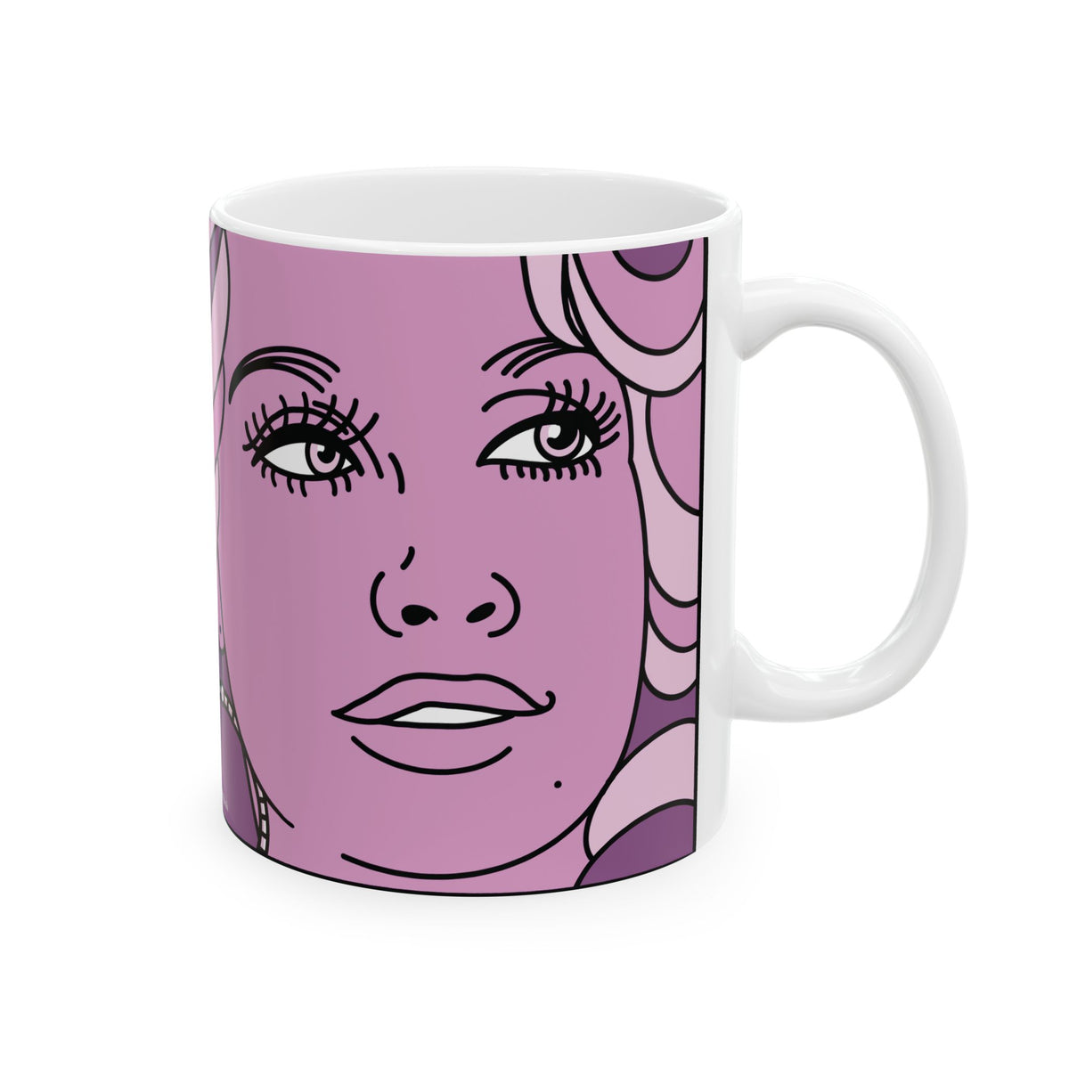 "Pop Art Dolly Parton" - Coffee Mug