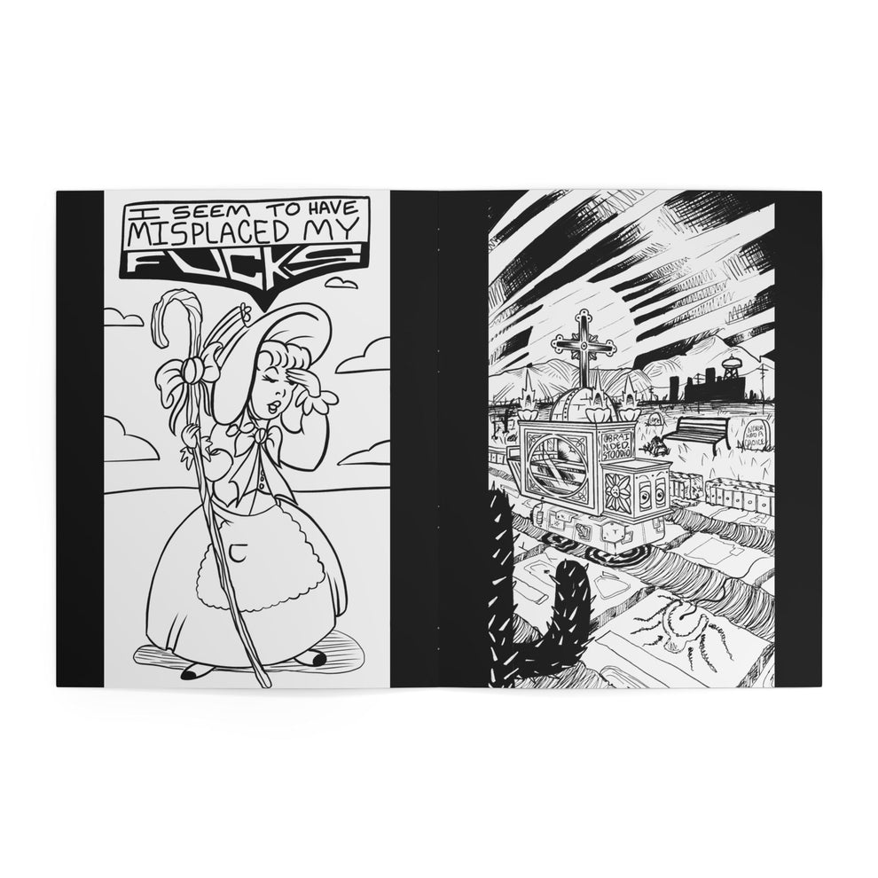 "The Lines are Suggestions" - Coloring Book 3 Pack