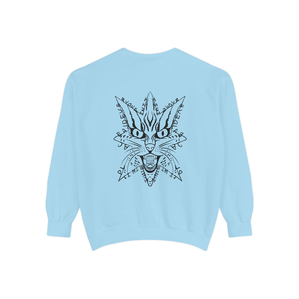 "I hate this place and everyone in it." - Graphic Crewneck