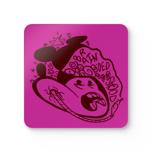 "ICKY MICKEY" - 4 Coaster Set