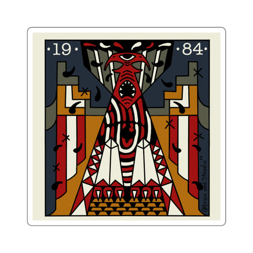 1984 Sticker - Colored Version