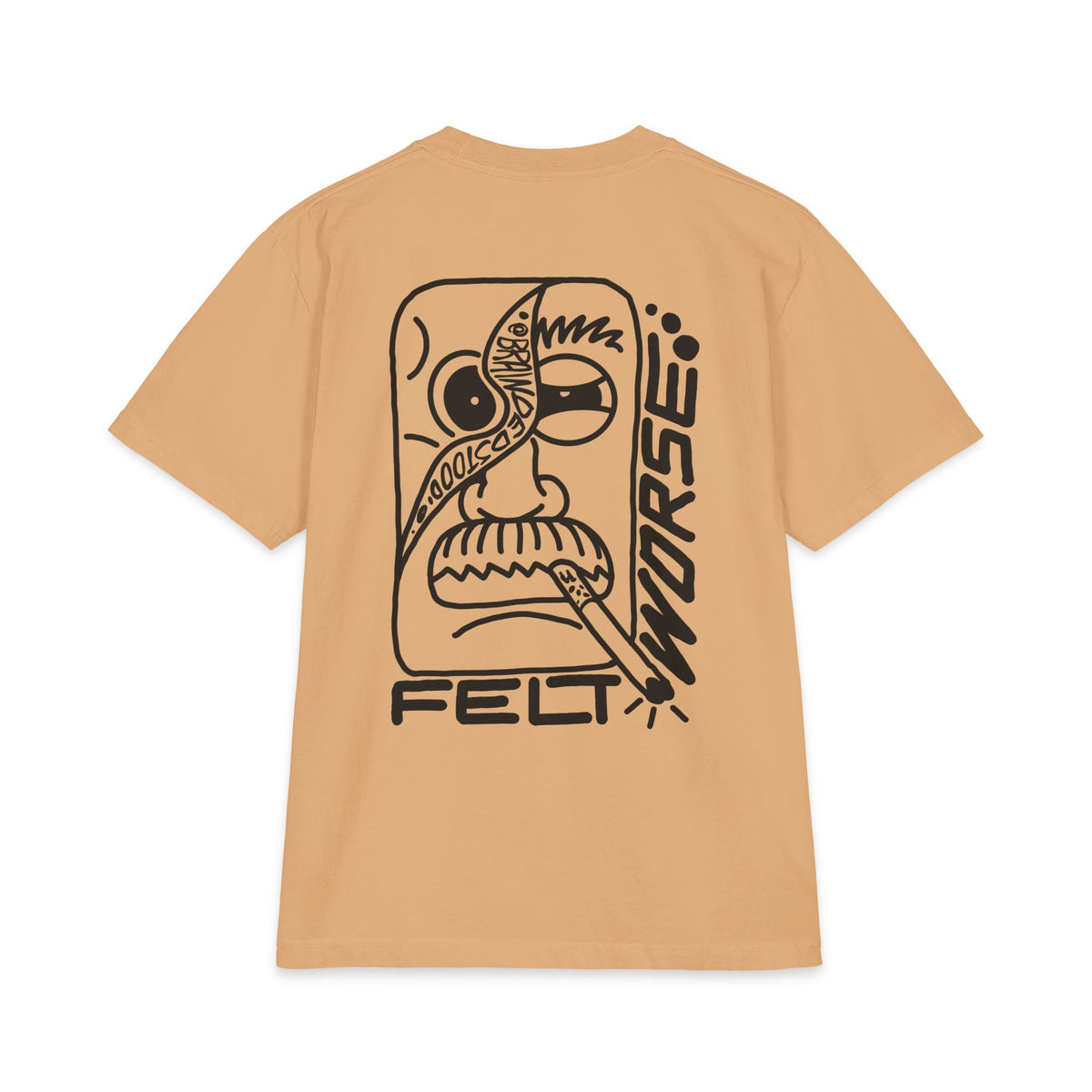 "Felt Worse..." - Graphic Tee (Back Print) (Shaka)
