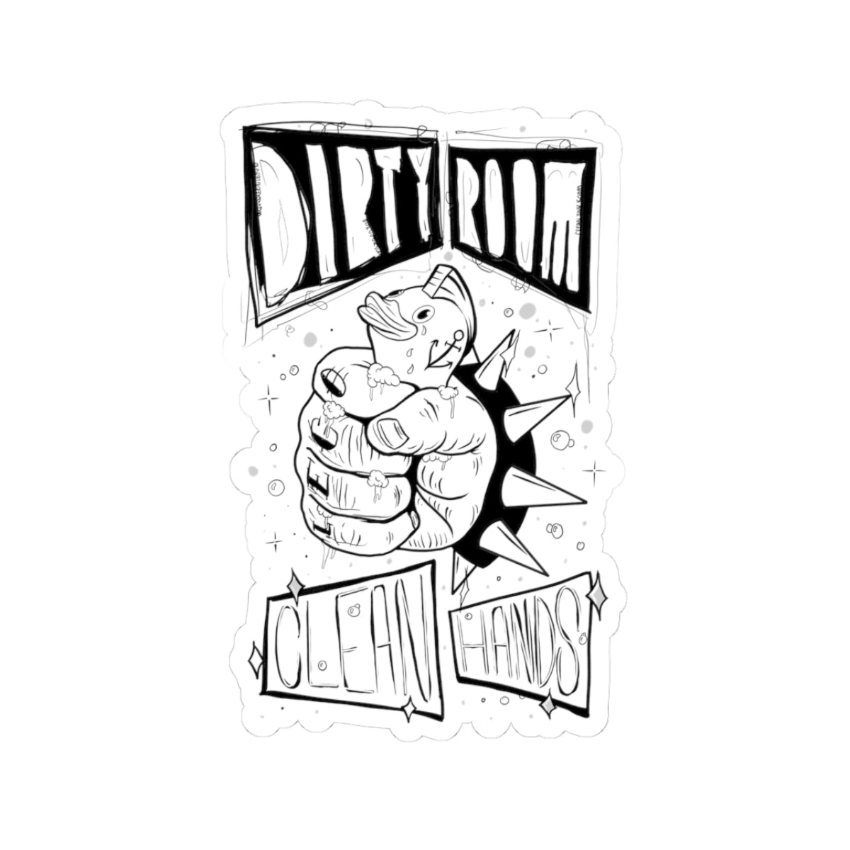 Rubber Ducky Kiss-Cut Sticker