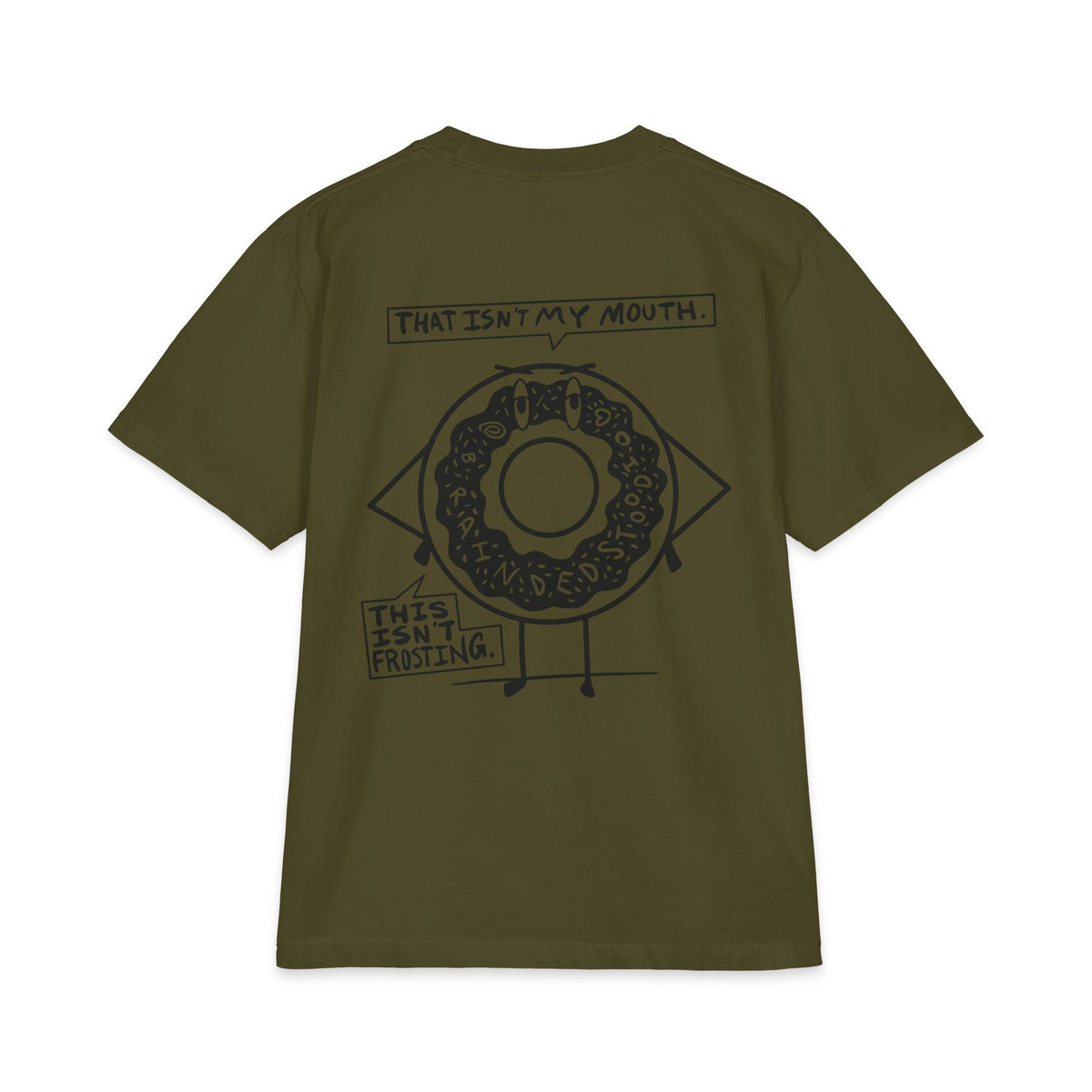 "Demented Donut" - Graphic Tee (Back Print) (Shaka)