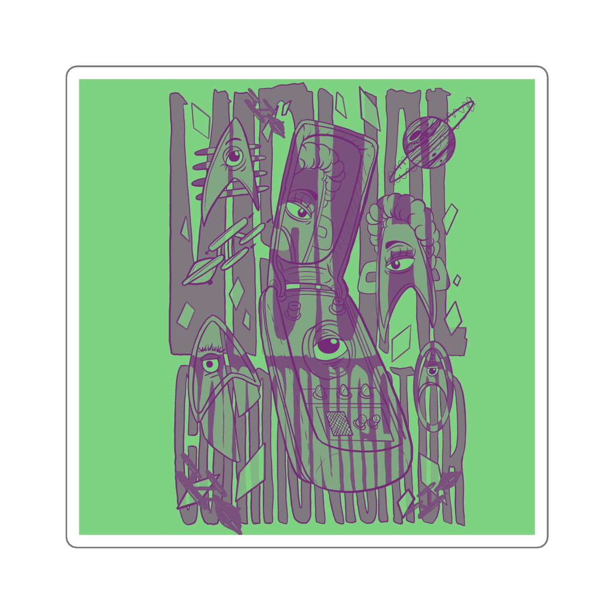 Visual Communicator Sticker