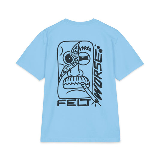 "Felt Worse..." - Graphic Tee (Back Print) (Shaka)