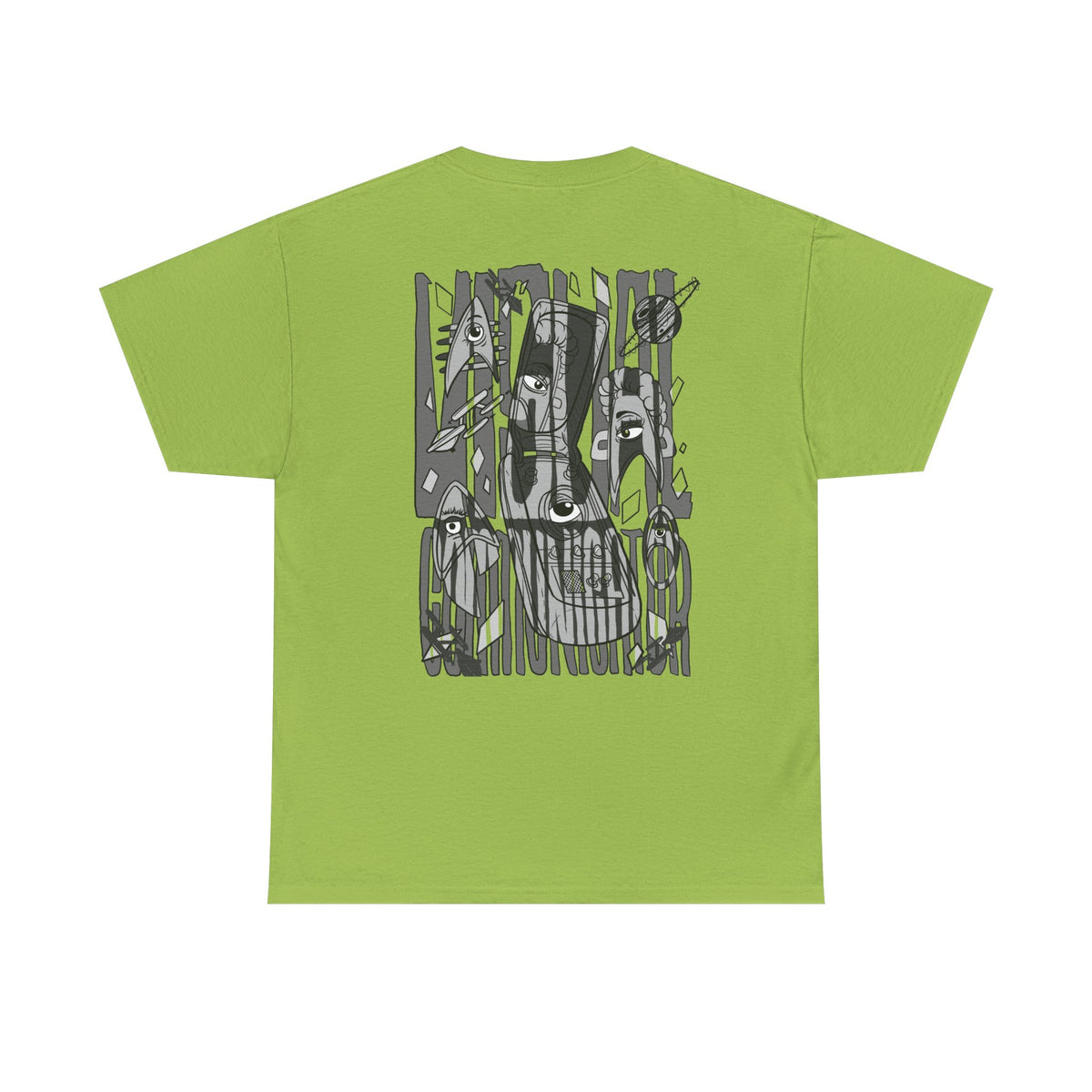 "Visual Communicator"- Graphic Tee (Back Print w/ F.T.W.) (Gildan 5K)