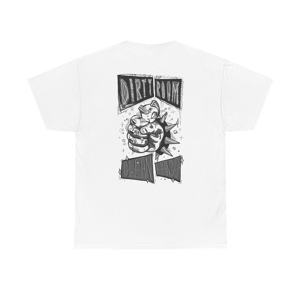 T-Shirt —Rubber Ducky Graphic Tee (Street Art, Bold Typography)