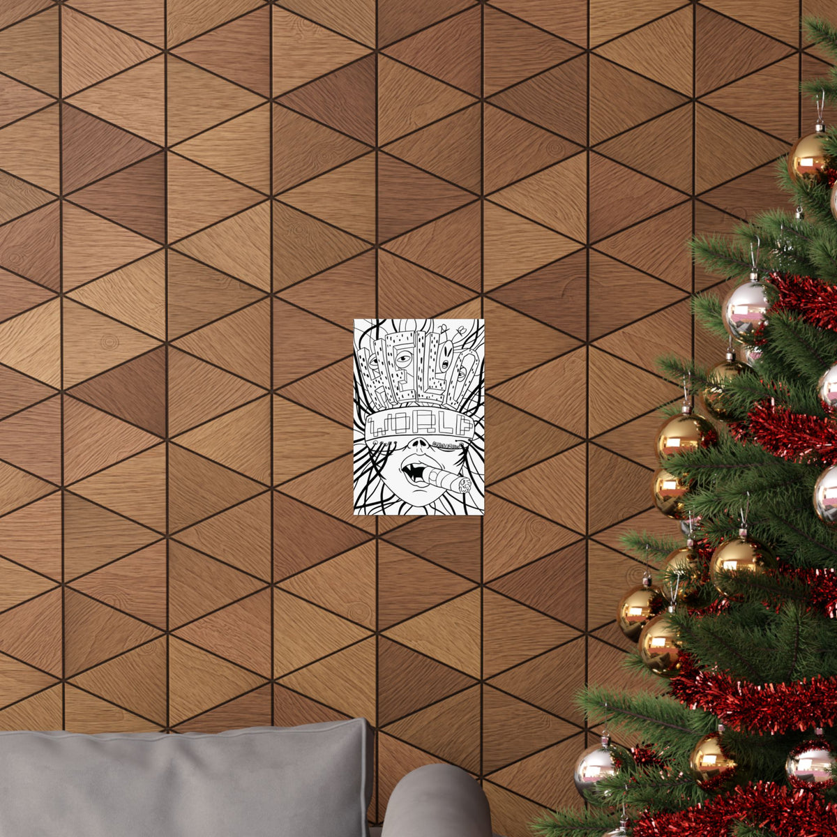 Poster — 'Hello World' Matte Vertical Art Print