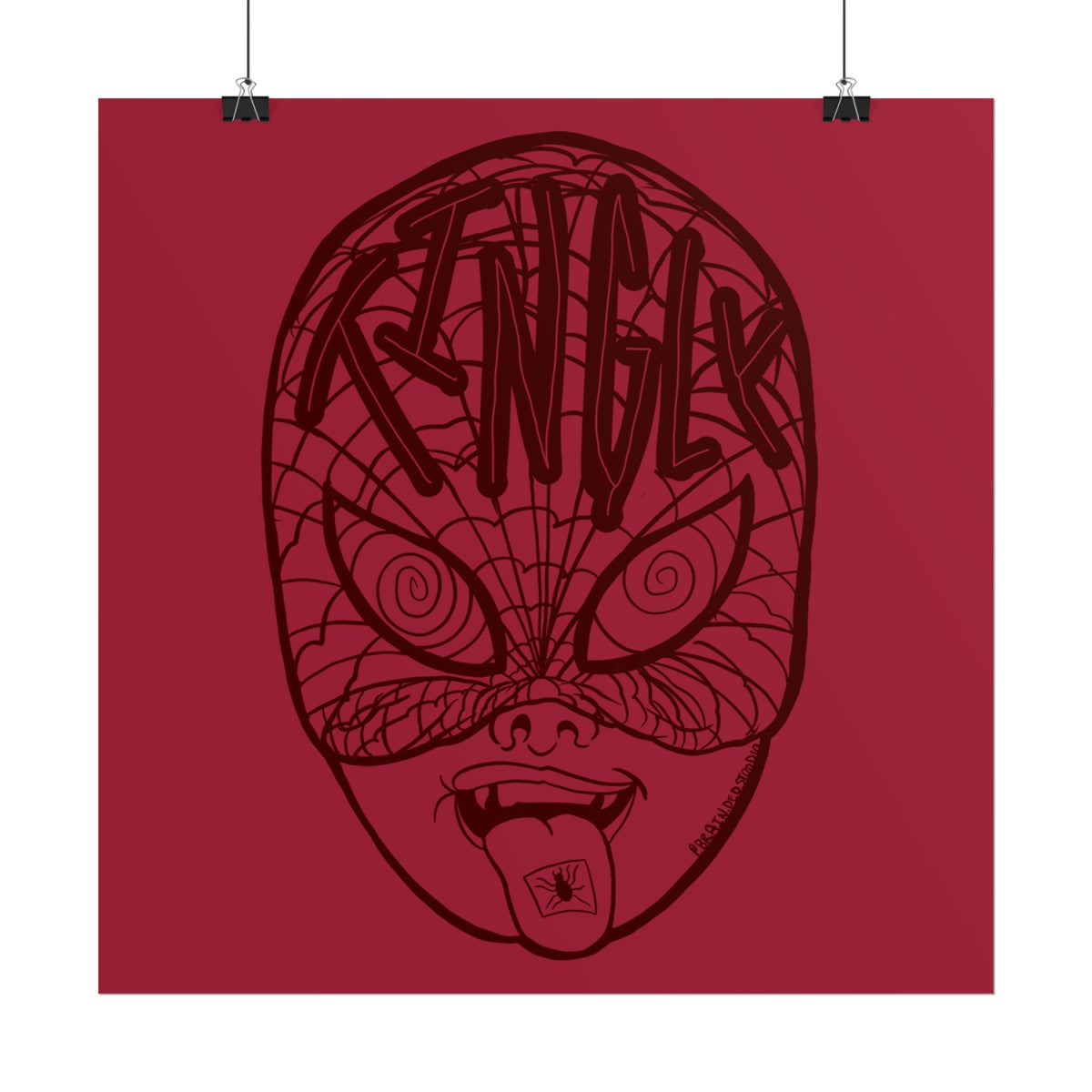 "TINGLY" - Rolled Poster Print (Square) (Matte/Glossy/Satin)