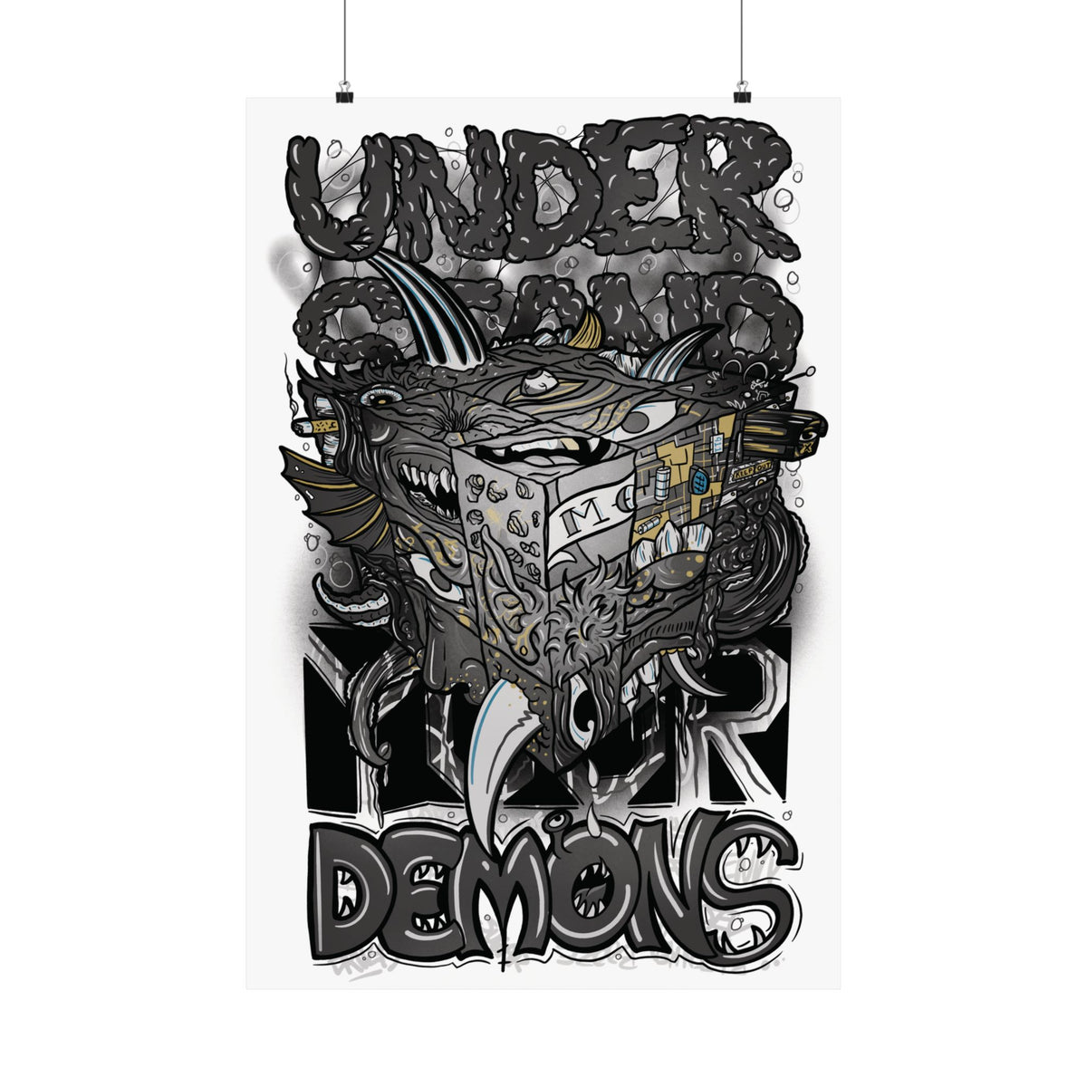 "Understand Your Demons" - Matte Poster