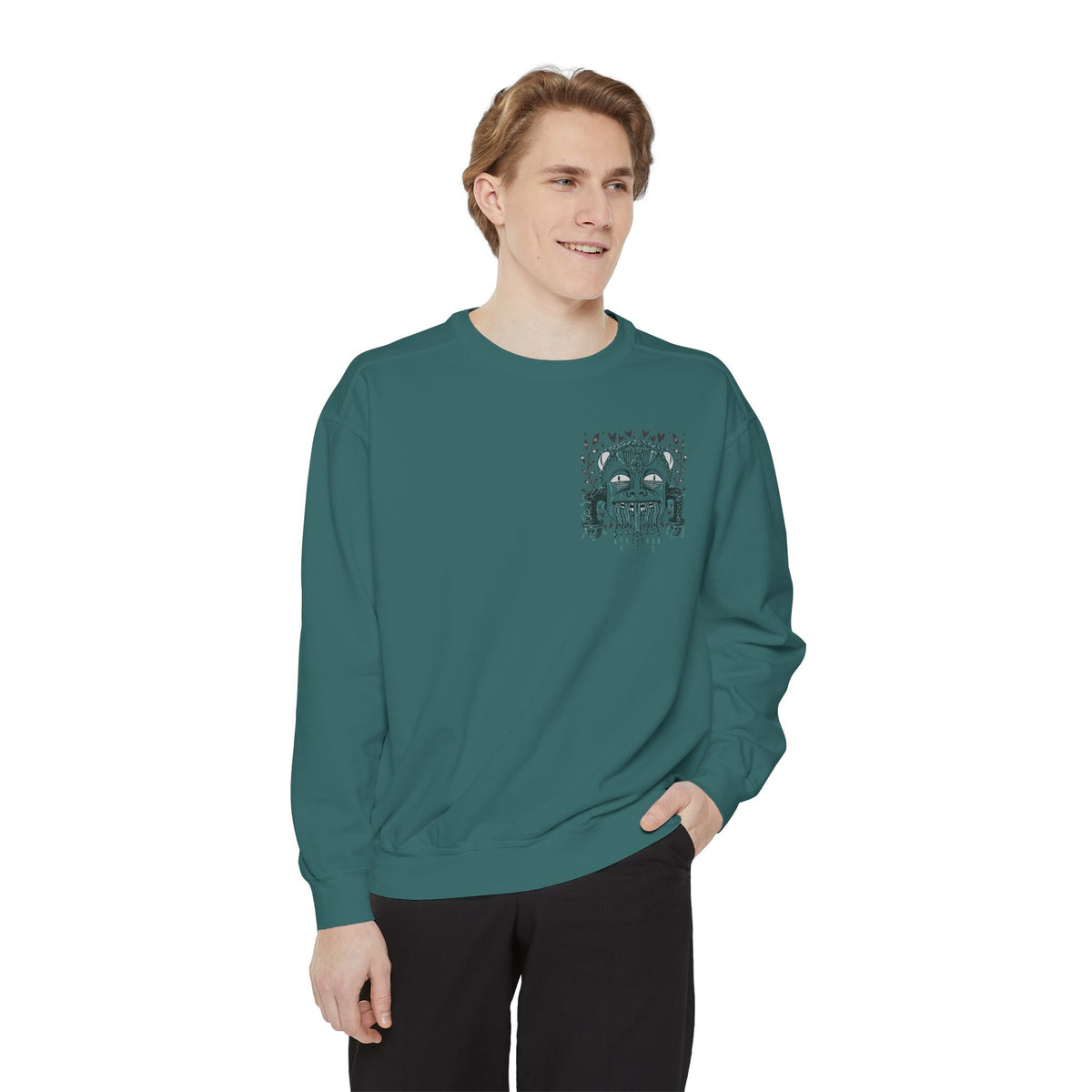 "SNAKE KID" - Graphic Crewneck