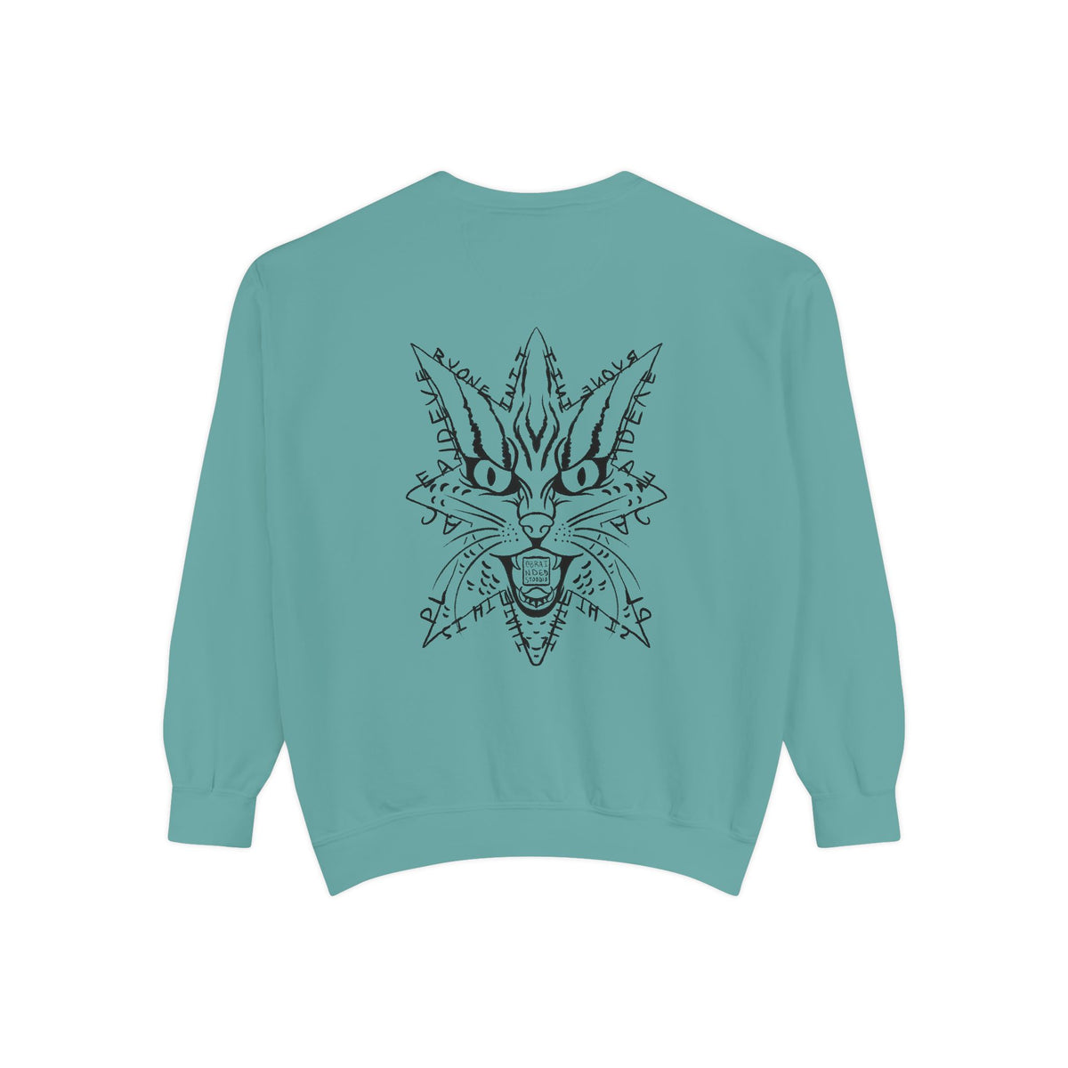 "I hate this place and everyone in it." - Graphic Crewneck