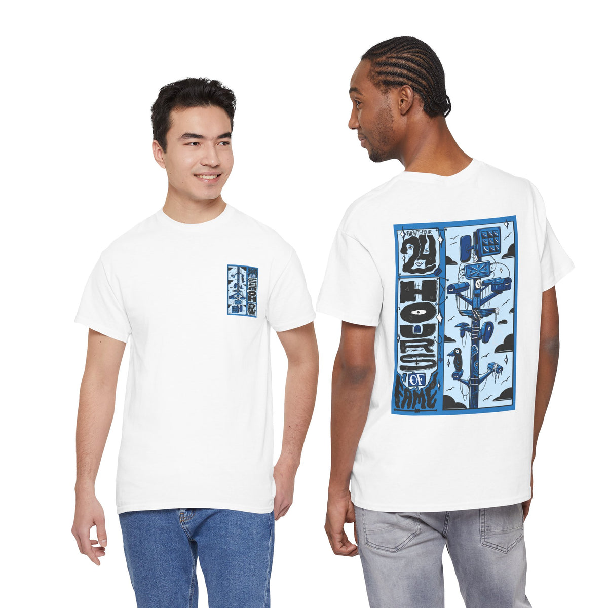 Graphic Tee — 24hrs of Fame Culture T‑Shirt