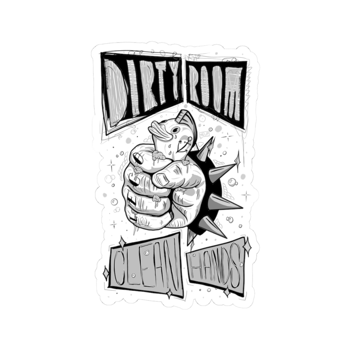 Rubber Ducky Kiss-Cut Sticker