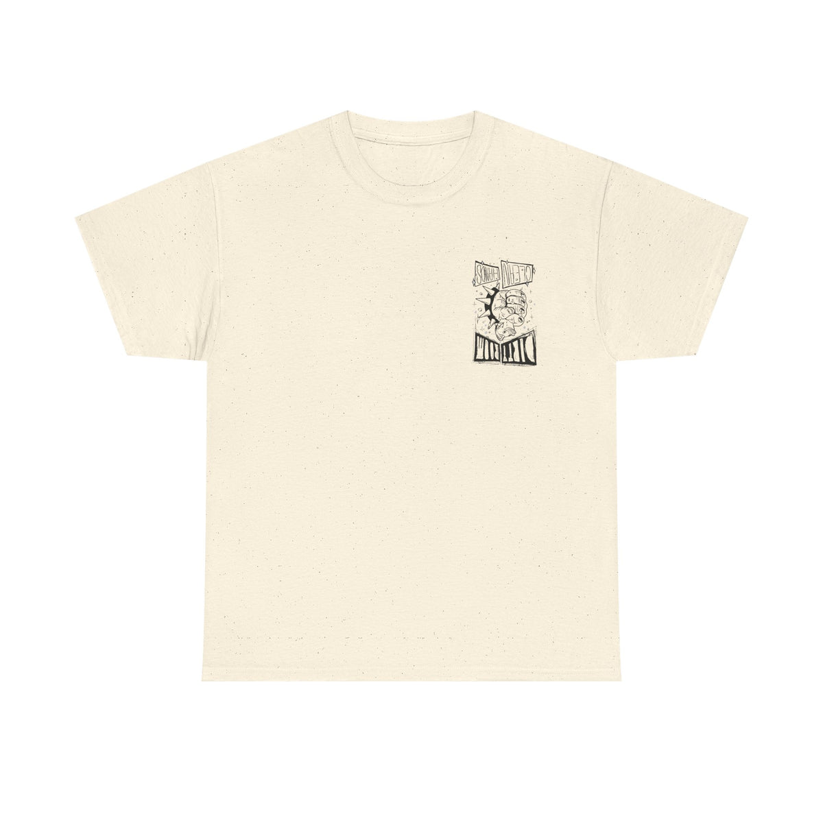"Dirty Room, Clean Hands" - Graphic Tee (Back Print w/ F.T.W.) (Gildan 5K)
