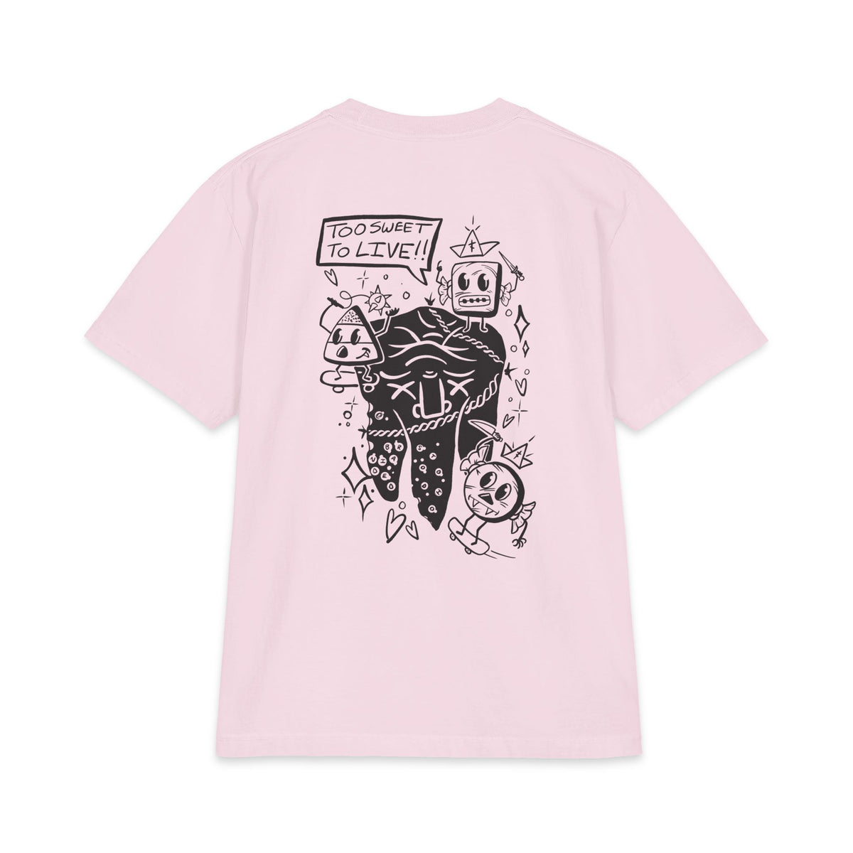 "Too Sweet To Live" - Graphic Tee (Back Print) (Shaka)