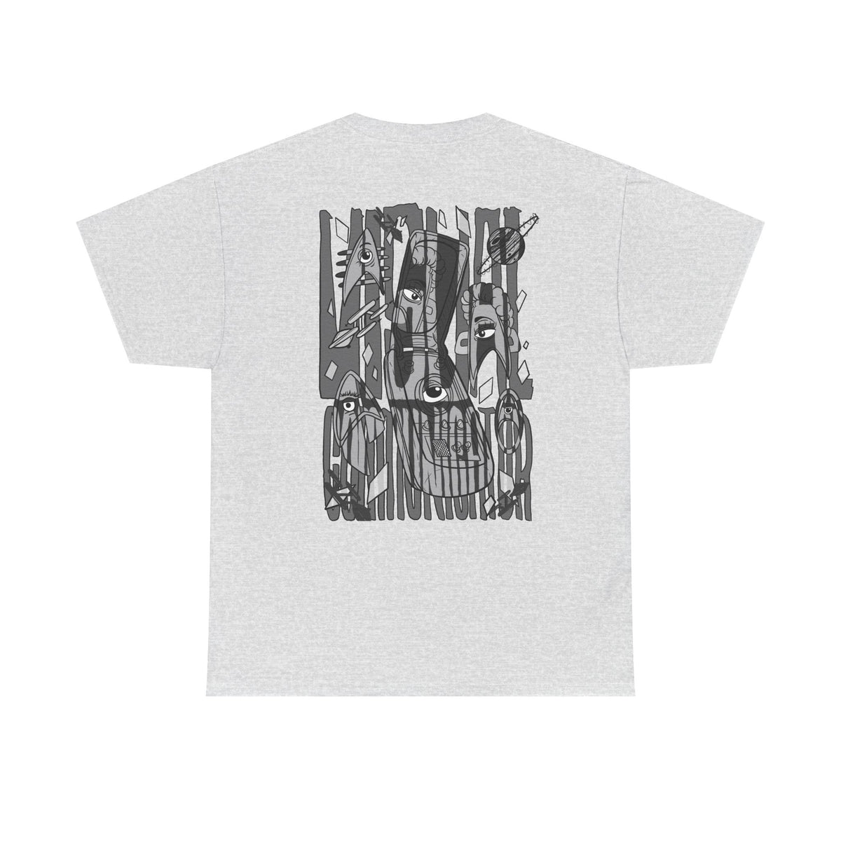 "Visual Communicator"- Graphic Tee (Back Print w/ F.T.W.) (Gildan 5K)