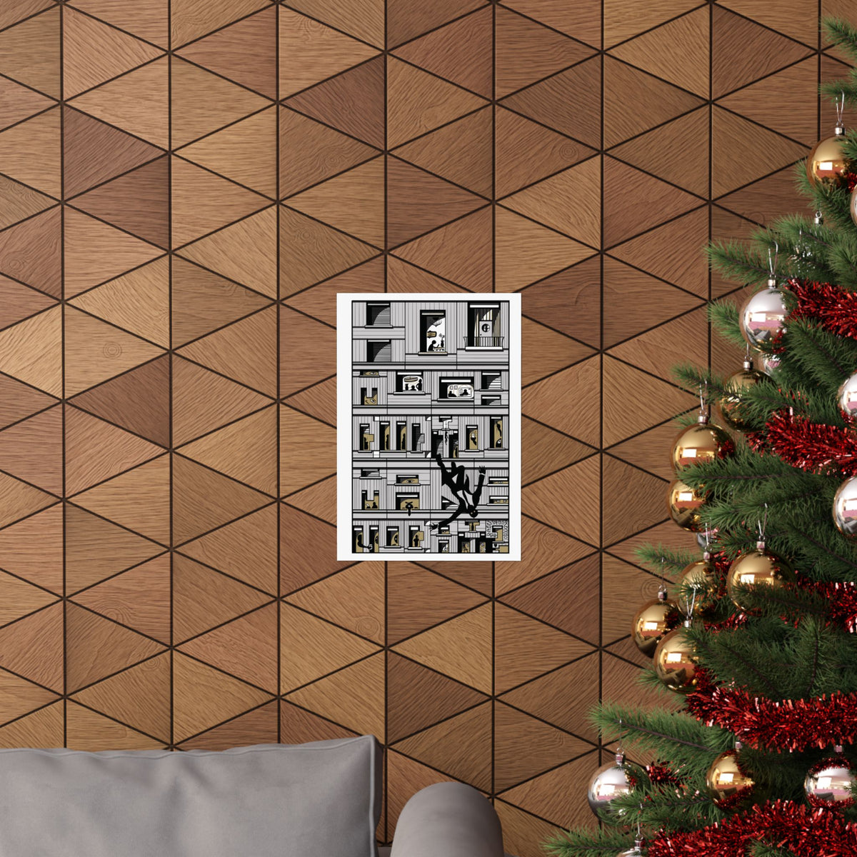 "How Much Did You Make Today?" - Matte Poster (White Gold)