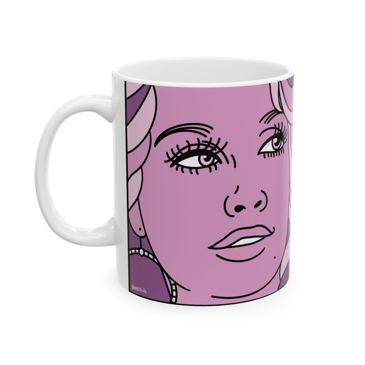 "Pop Art Dolly Parton" - Coffee Mug