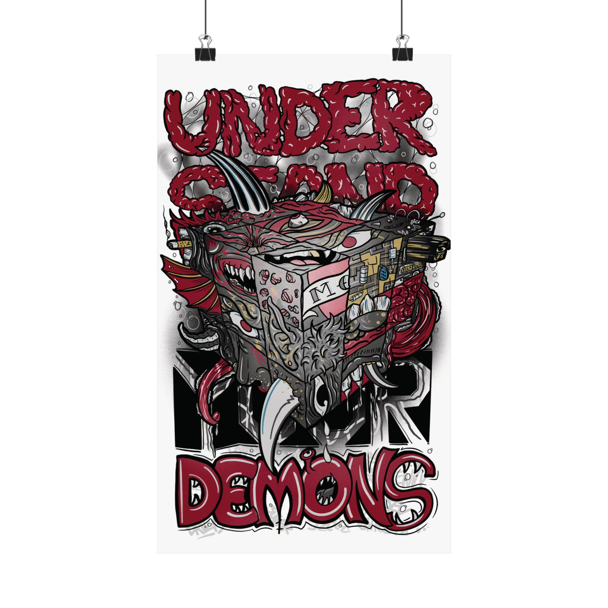 "Understand Your Demons" - Matte Poster