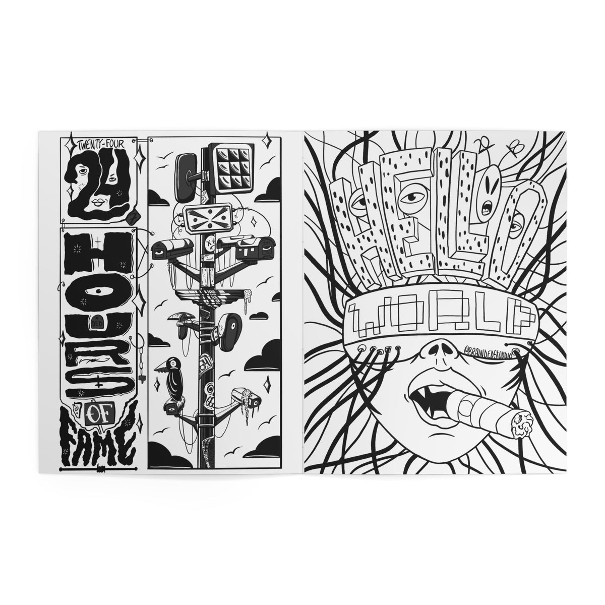 "The Lines are Suggestions" - Coloring Book Vol. 3 (24 Page)