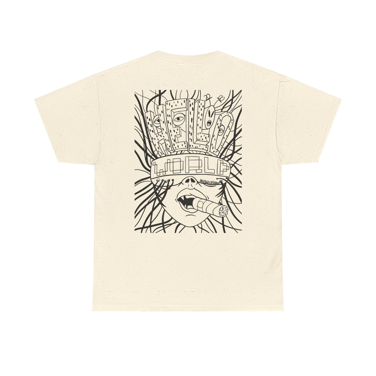 Graphic Tee — Hello World