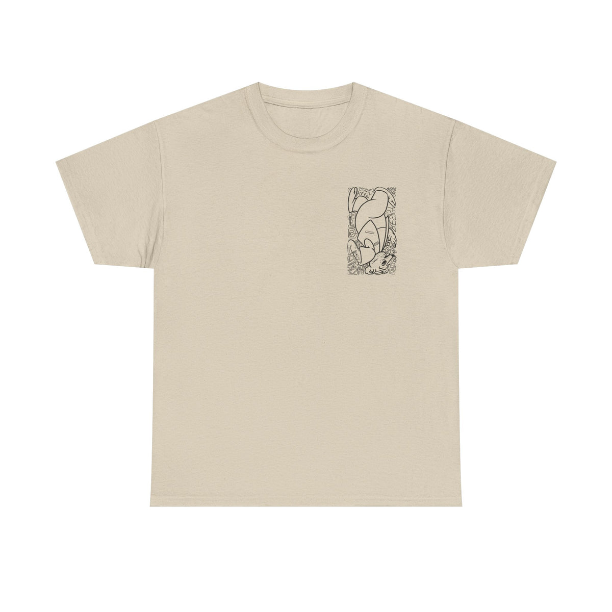 "RUN" - Graphic Tee (Back Print w/ F.T.W.) (Gildan 5K)
