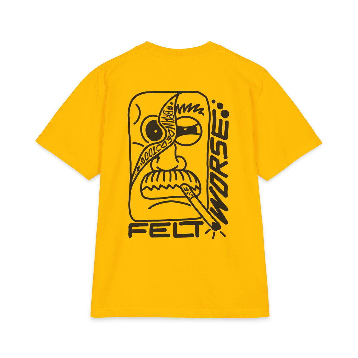 "Felt Worse..." - Graphic Tee (Back Print) (Shaka)