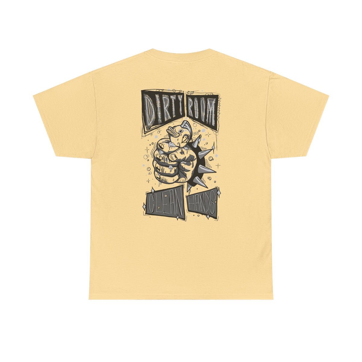 T-Shirt —Rubber Ducky Graphic Tee (Street Art, Bold Typography)