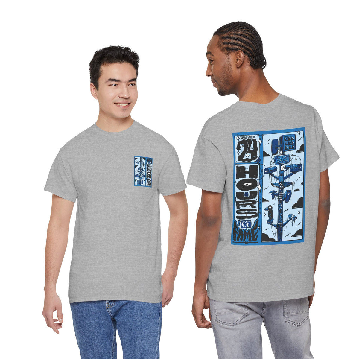 Graphic Tee — 24hrs of Fame Culture T‑Shirt