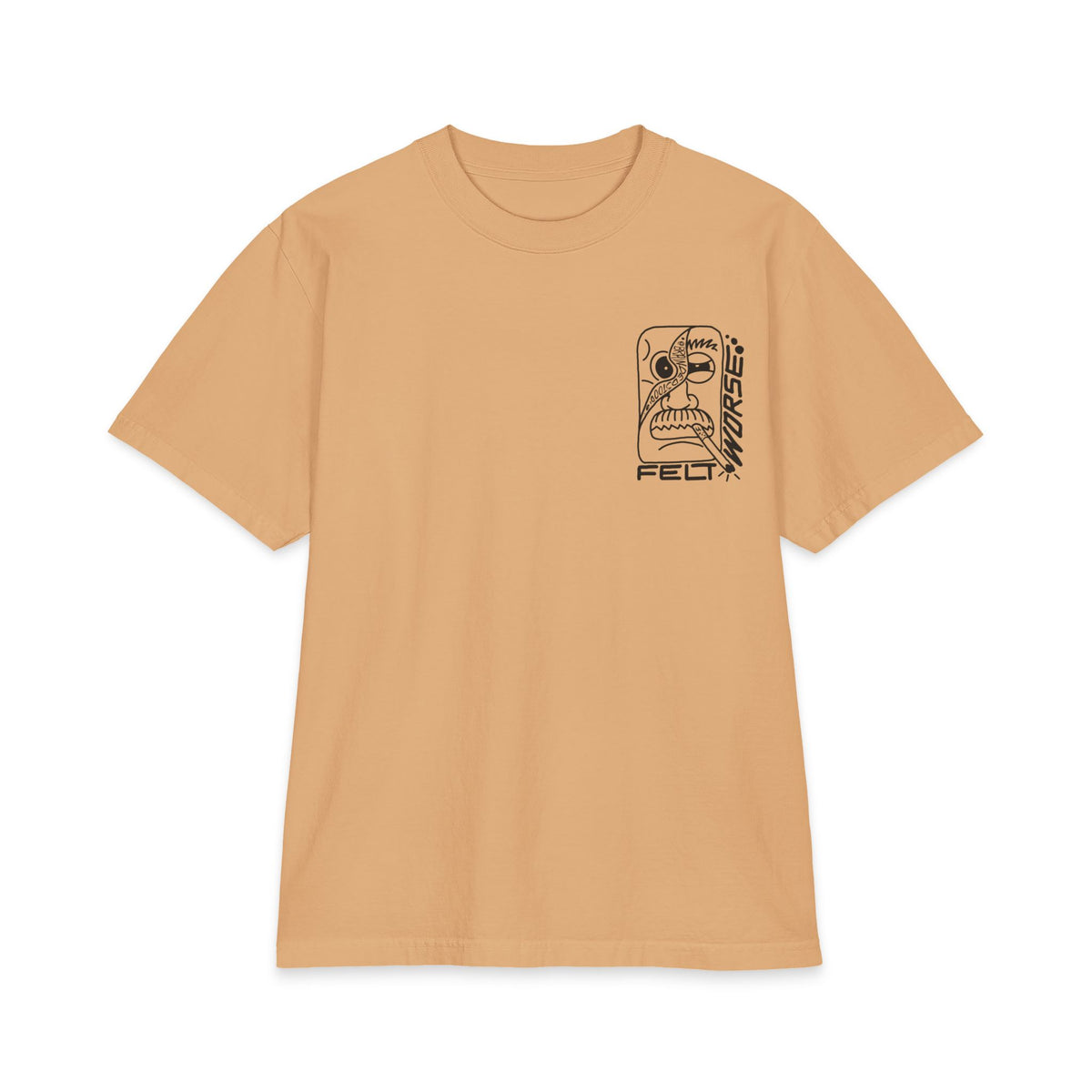 "Felt Worse..." - Graphic Tee (Back Print) (Shaka)