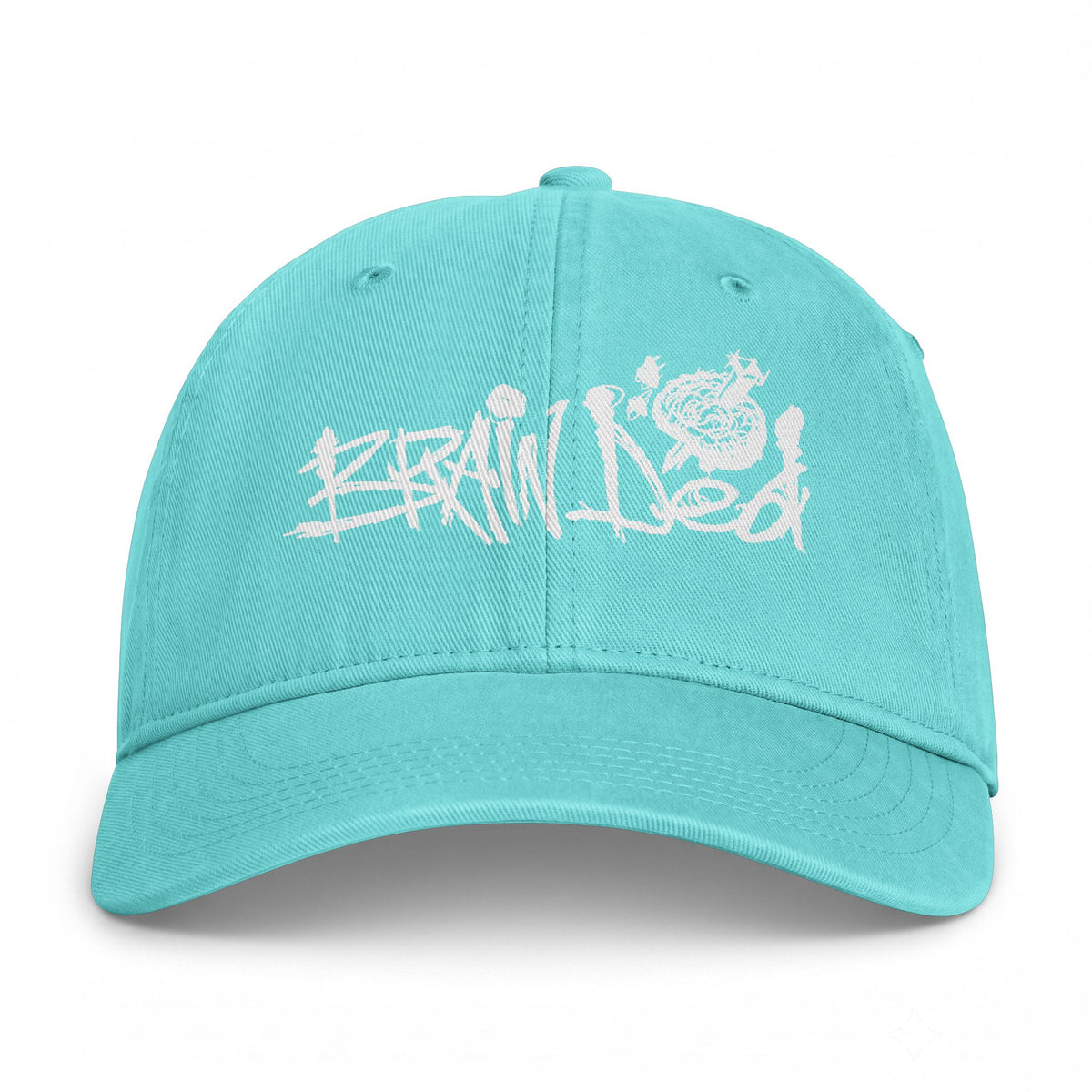 Heartfelt Brain Ded White Logo Hat