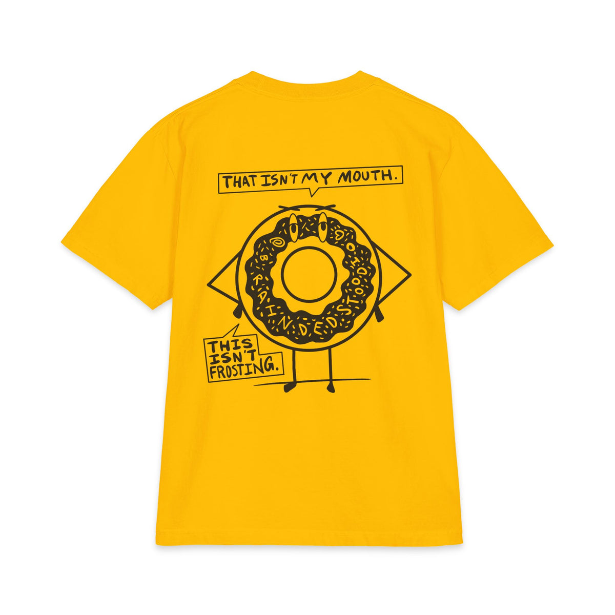 "Demented Donut" - Graphic Tee (Back Print) (Shaka)