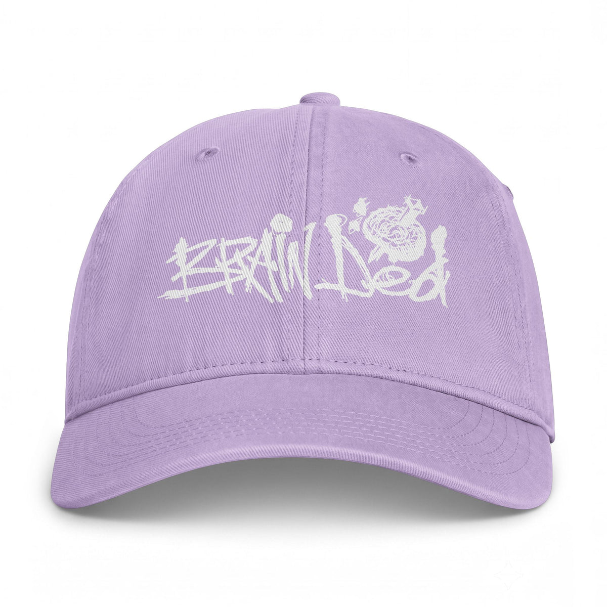 Heartfelt Brain Ded White Logo Hat