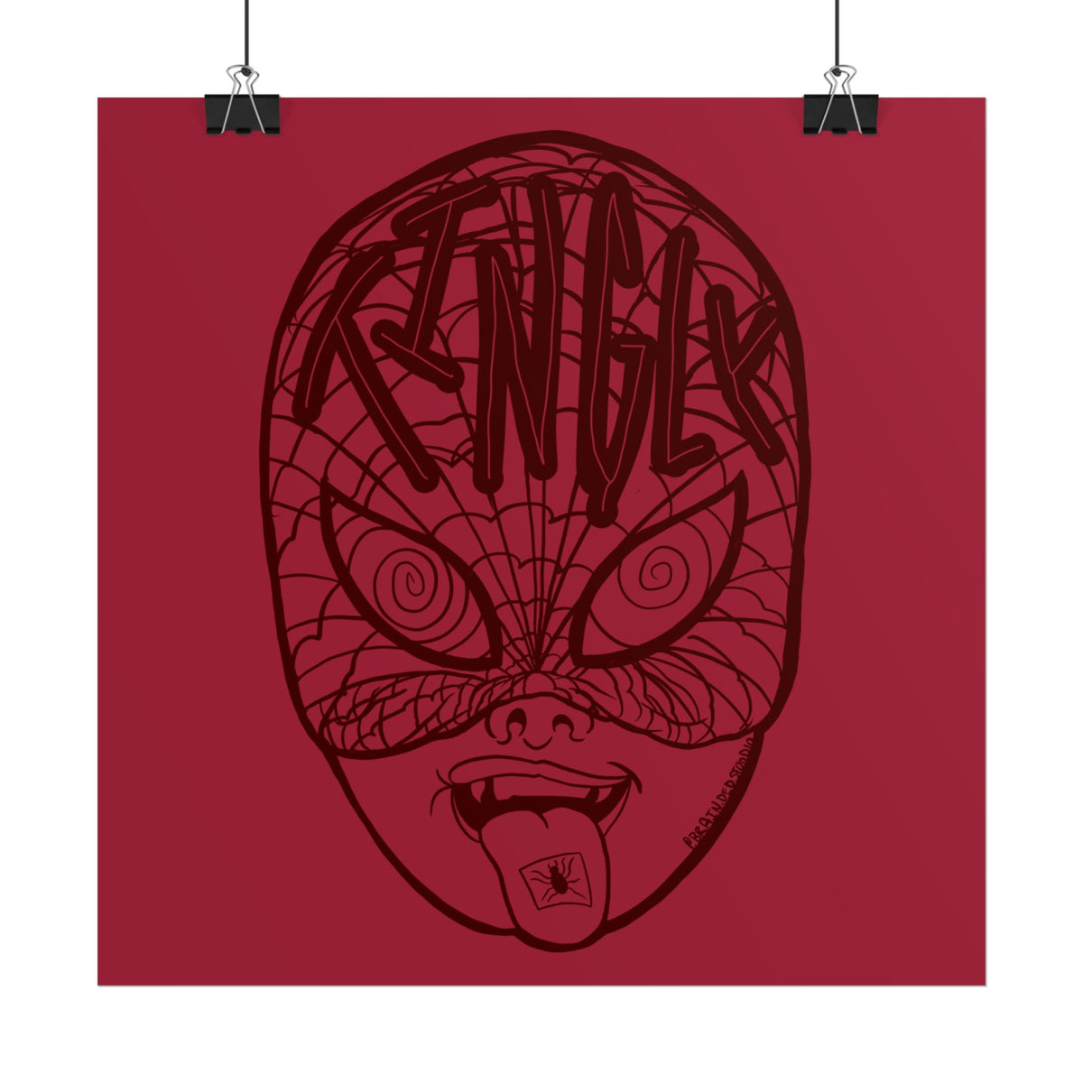 "TINGLY" - Rolled Poster Print (Square) (Matte/Glossy/Satin)