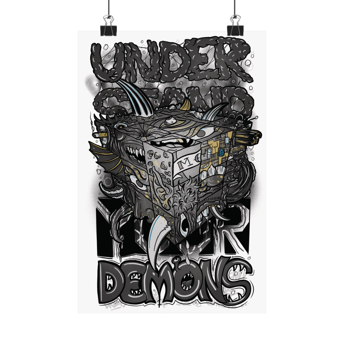 "Understand Your Demons" - Matte Poster