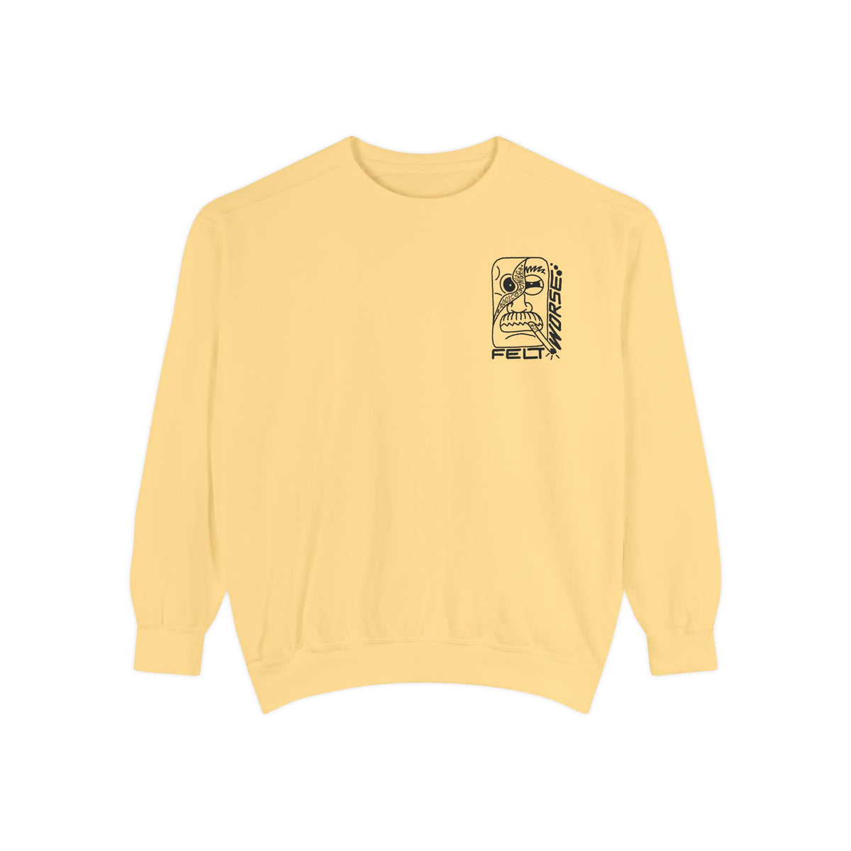 "Felt Worse..." - Graphic Crewneck