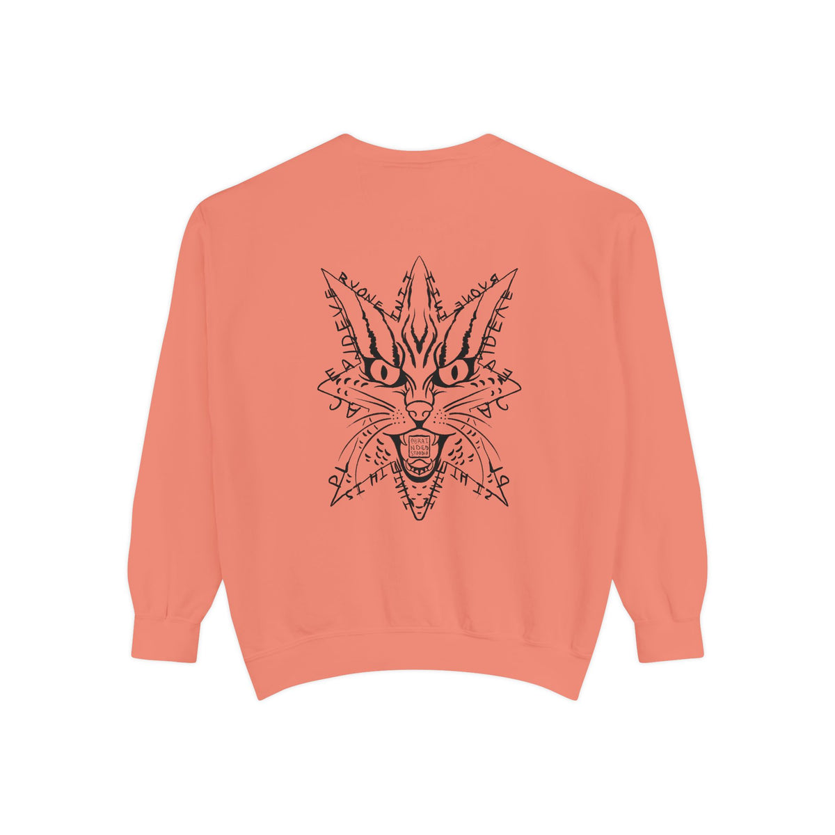 "I hate this place and everyone in it." - Graphic Crewneck