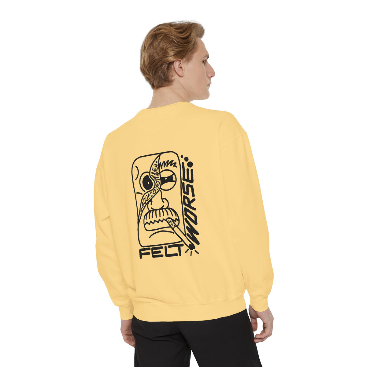 "Felt Worse..." - Graphic Crewneck