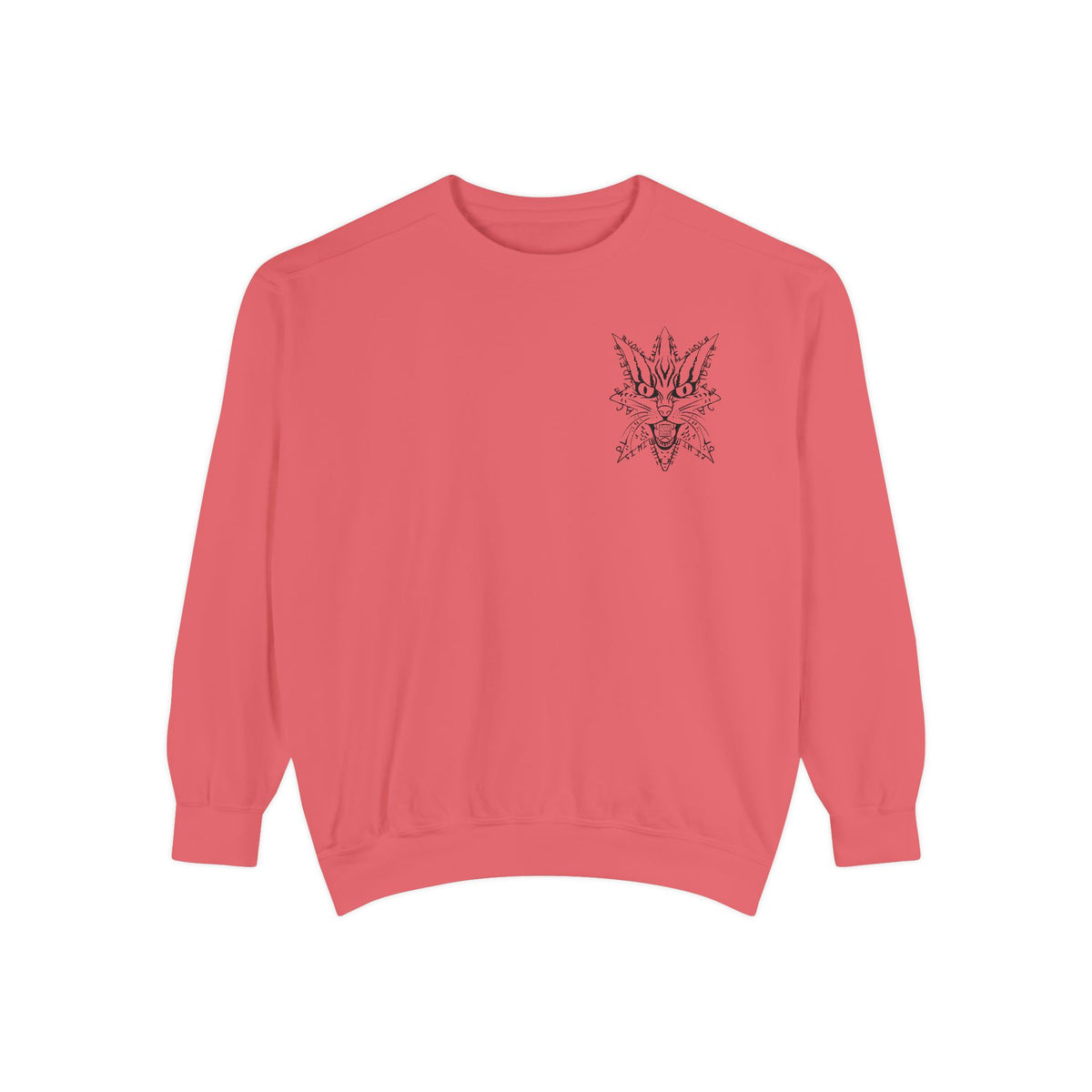 "I hate this place and everyone in it." - Graphic Crewneck