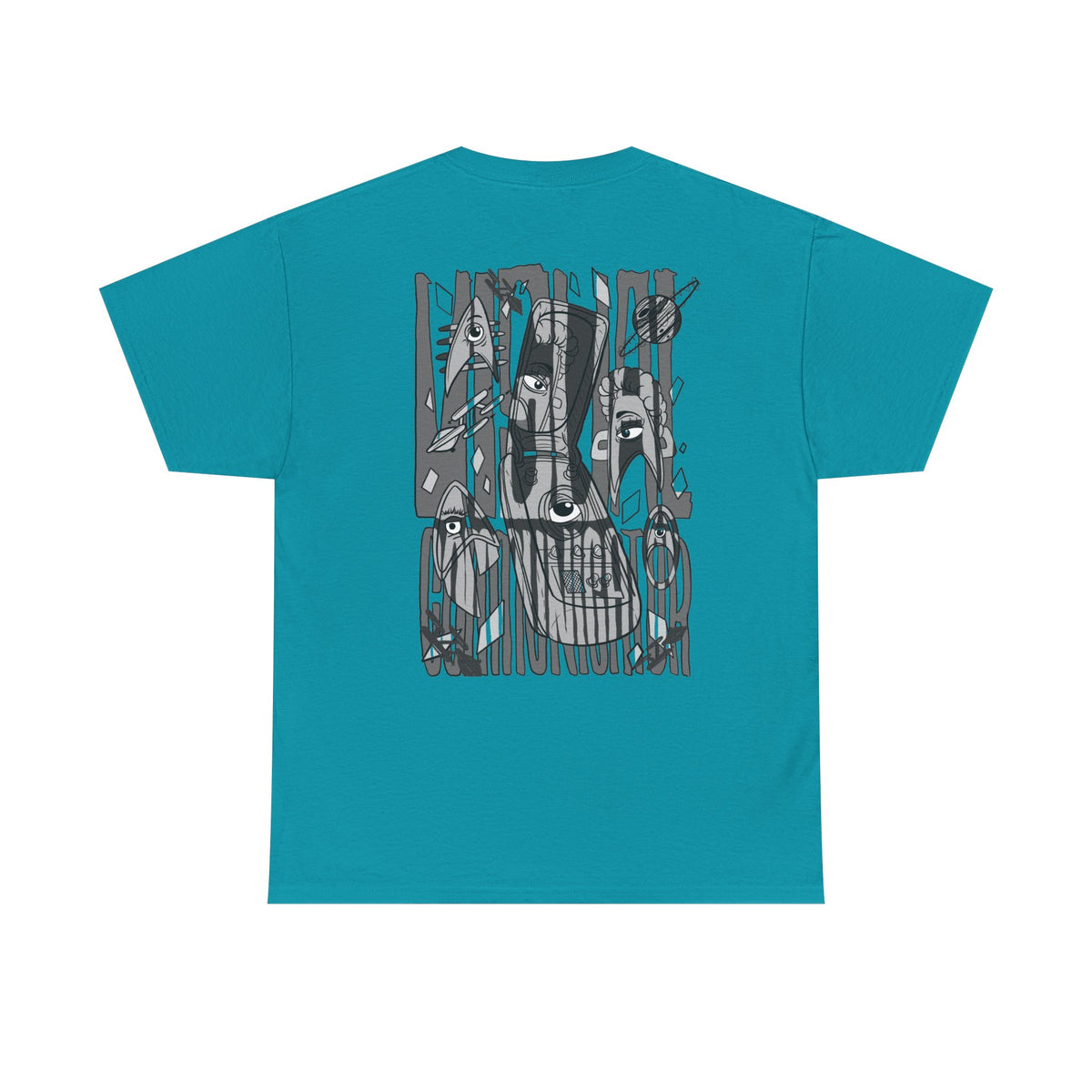 "Visual Communicator"- Graphic Tee (Back Print w/ F.T.W.) (Gildan 5K)