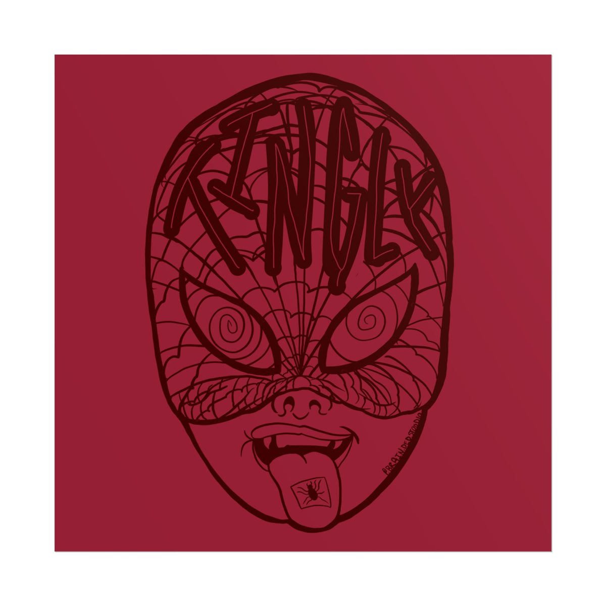 "TINGLY" - Rolled Poster Print (Square) (Matte/Glossy/Satin)
