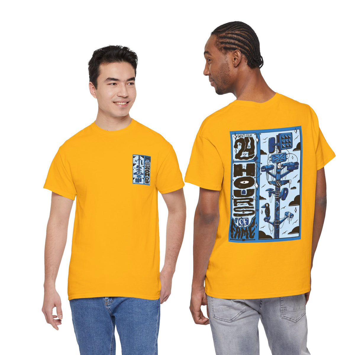 Graphic Tee — 24hrs of Fame Culture T‑Shirt