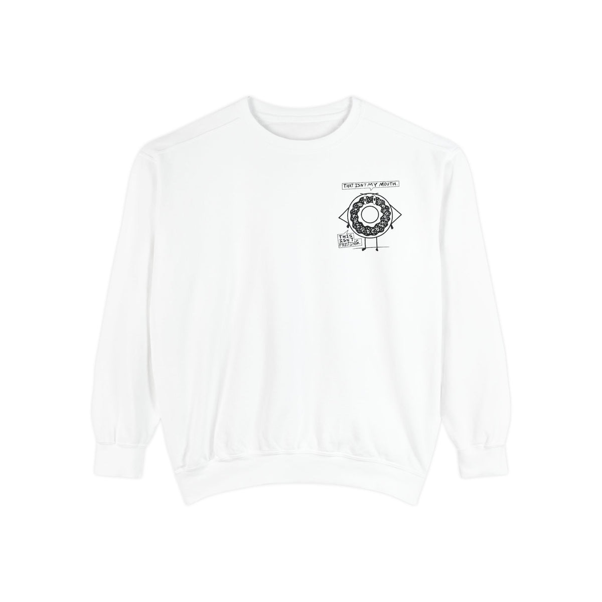 "Demented Donut" - Graphic Crewneck