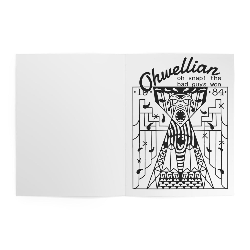 24 Page Coloring Book Uno