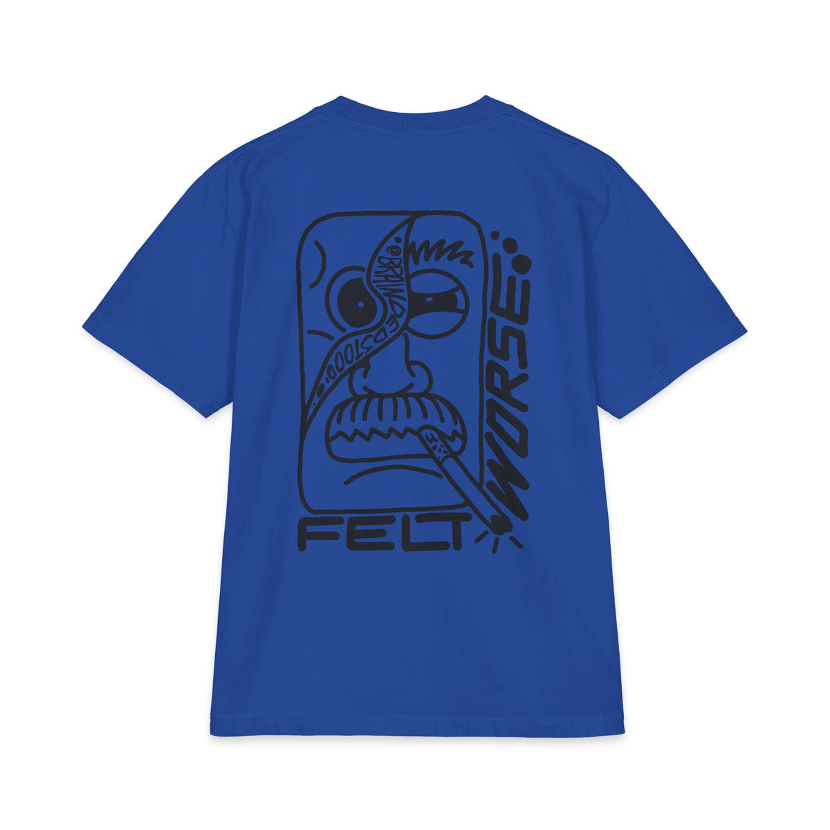 "Felt Worse..." - Graphic Tee (Back Print) (Shaka)