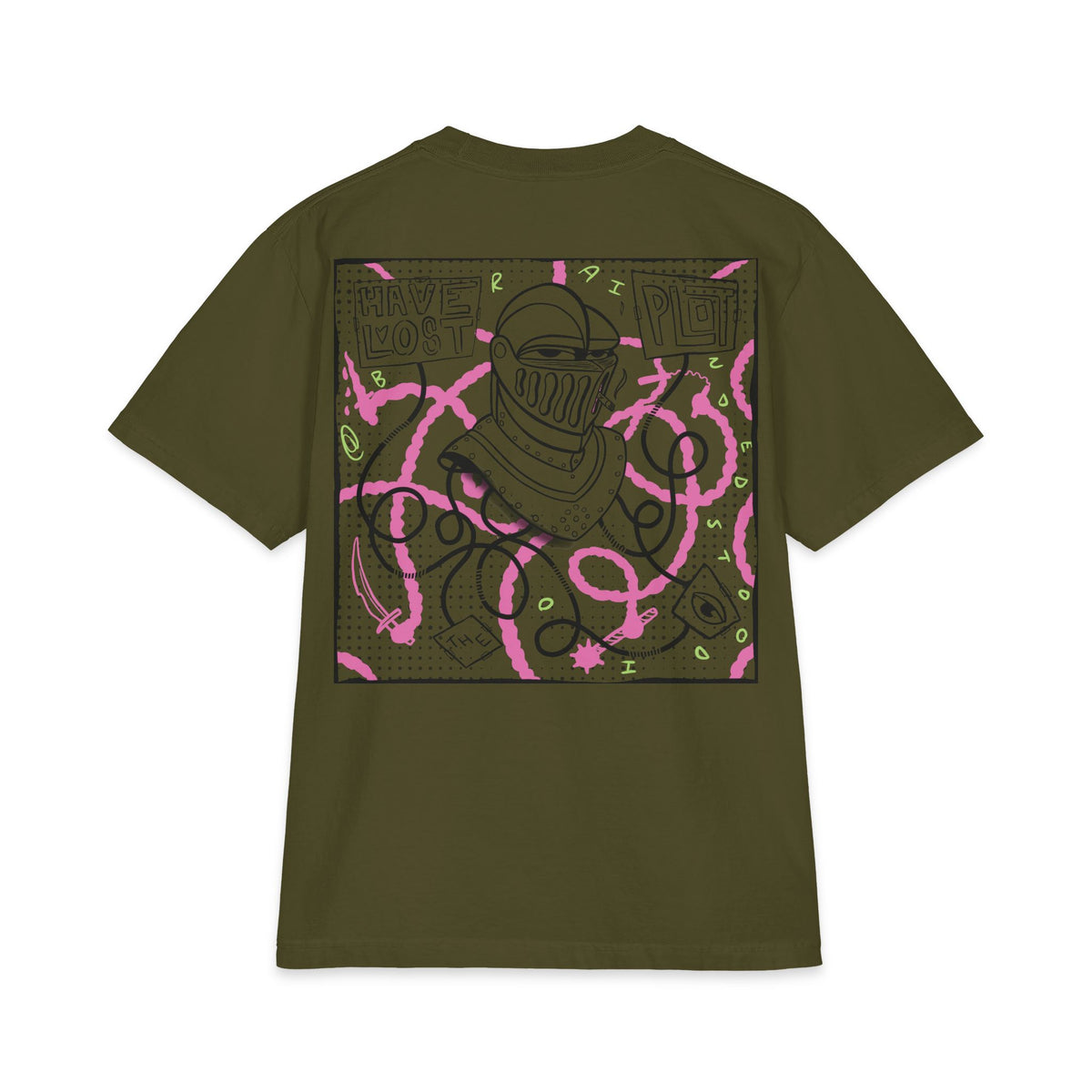 "EYE HAVE LOST THE PLOT" - Graphic Tee (Back Print) (Shaka)